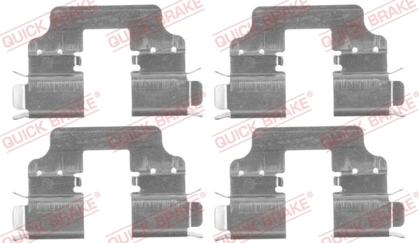 Accessory Kit, disc brake pad